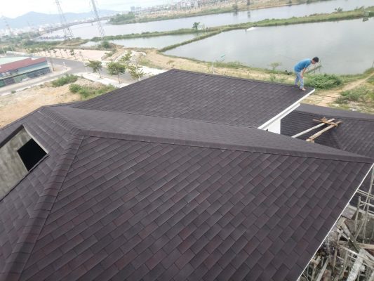 Thi công mái ngói tại Bảo Lâm