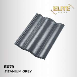 Ngói màu SCG - Ngói sóng E079 - Titanium Grey